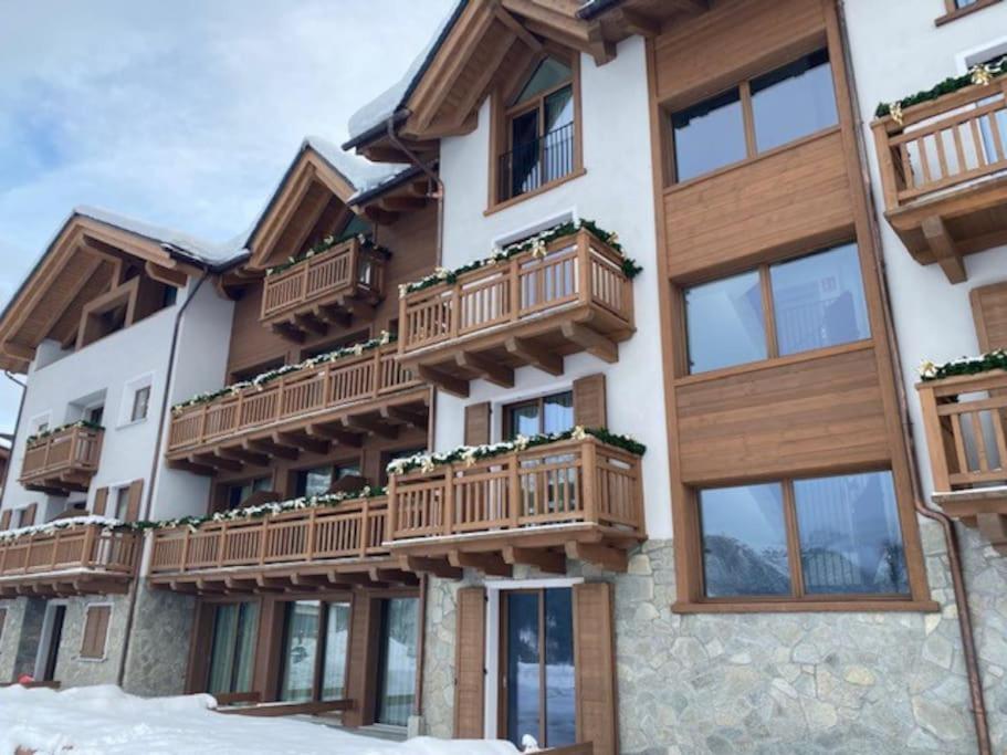 בורמיו Appartamento Trilocale Luxory,Sulle Piste Da Sci מראה חיצוני תמונה